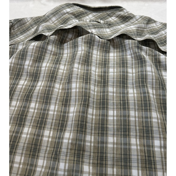 Duluth Trading Co Men's NFZ Plaid Long Sleeve Outdoor Activewear Shirt, Large - Picture 9 of 11